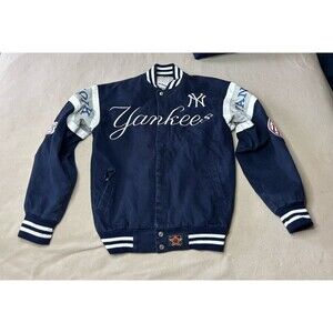 Vintage New York Yankees JH Design (Jeff Hamilton) Snap Front Youth S Varsity Bo